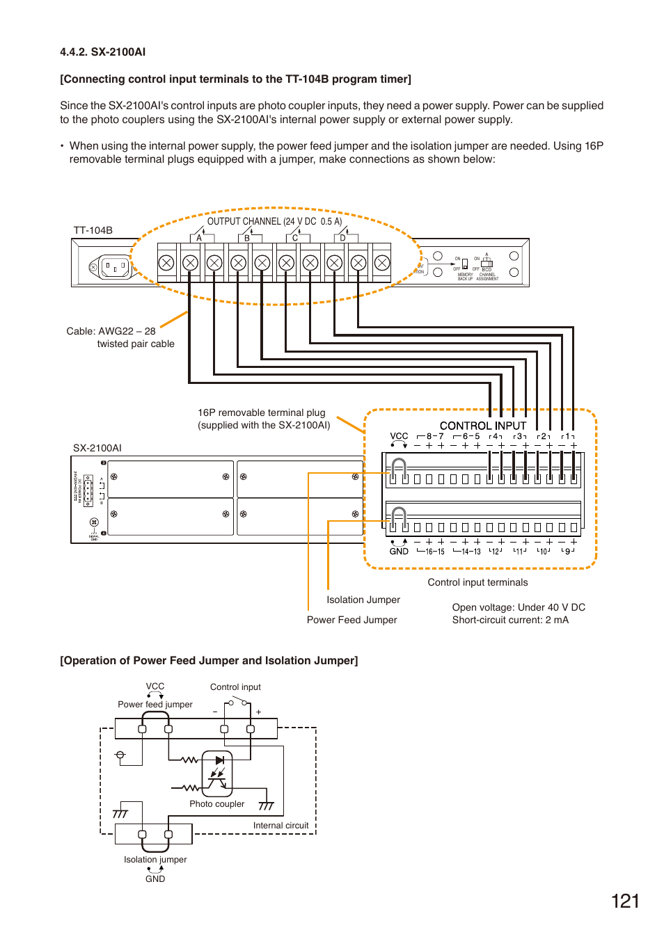 Sx-2100ai | Toa SX-2000 Series Installation User Manual | Page 121 / 194