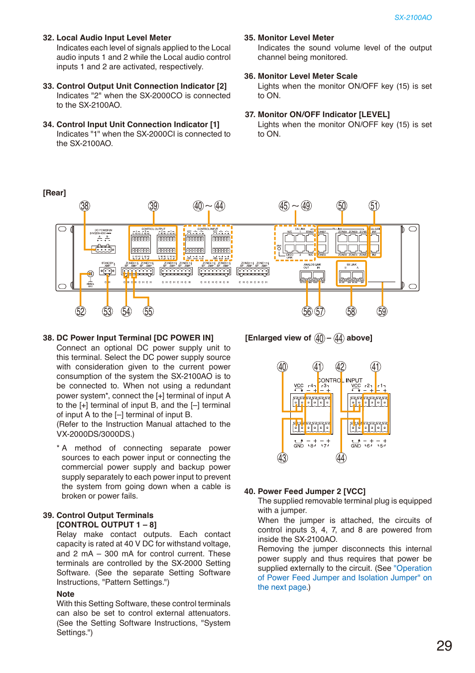 Toa SX-2000 Series Installation User Manual | Page 29 / 194