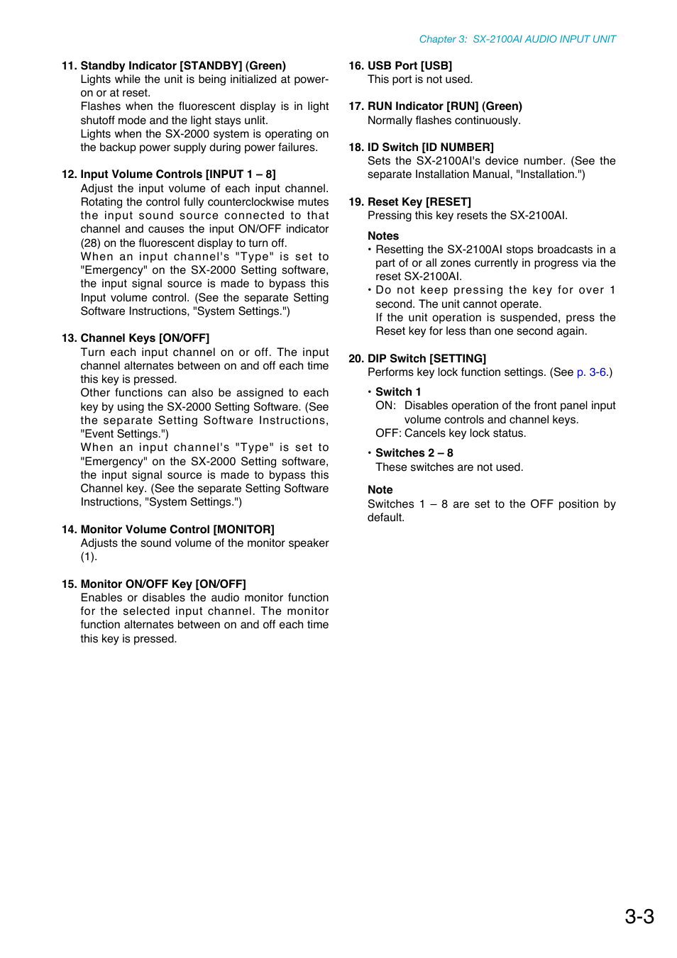 Toa SX-2000 Series Manual User Manual | Page 28 / 132