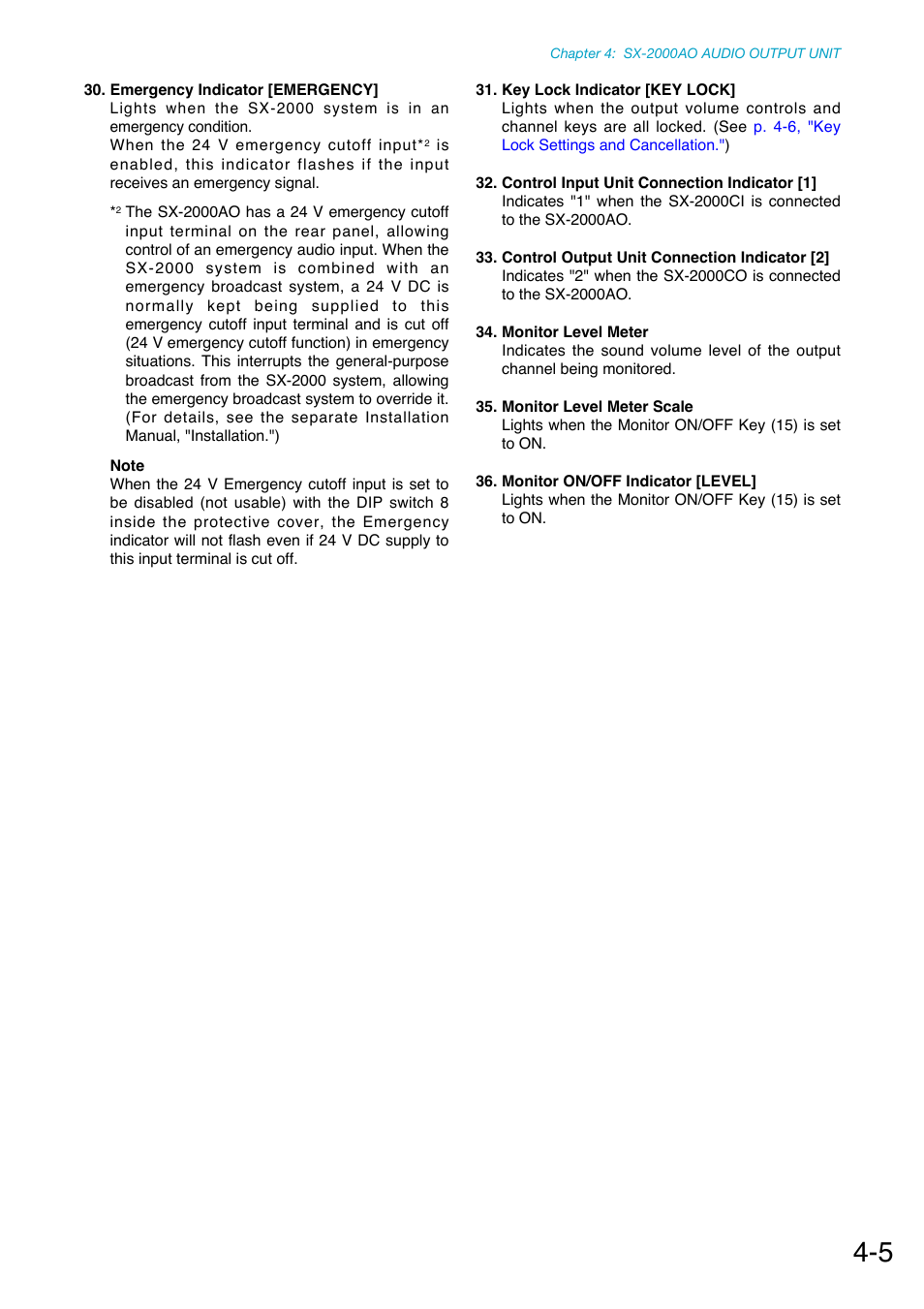 Toa SX-2000 Series Manual User Manual | Page 47 / 132