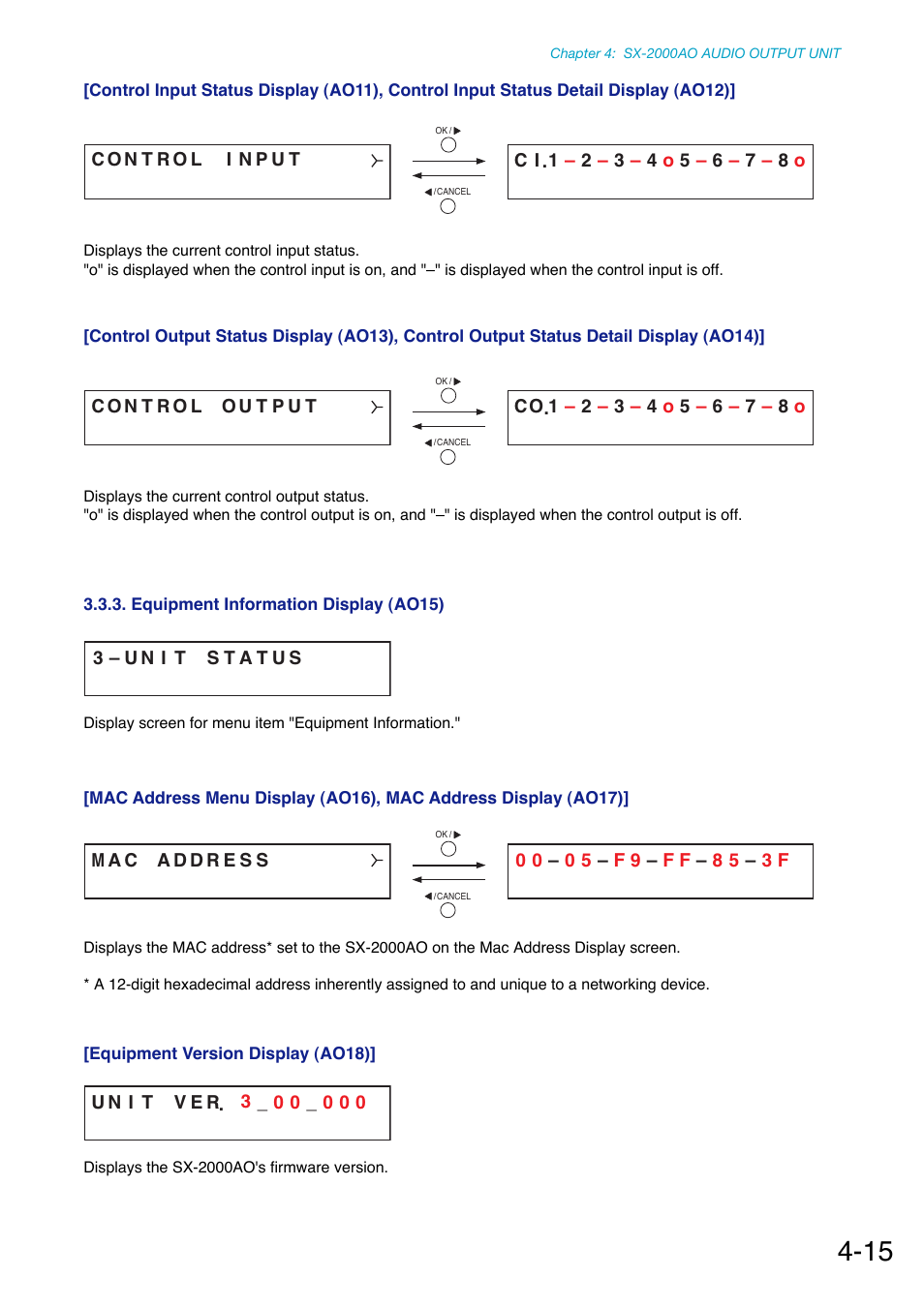 Toa SX-2000 Series Manual User Manual | Page 57 / 132