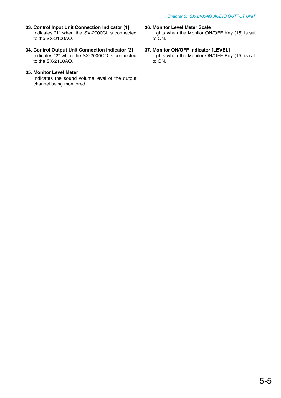 Toa SX-2000 Series Manual User Manual | Page 63 / 132