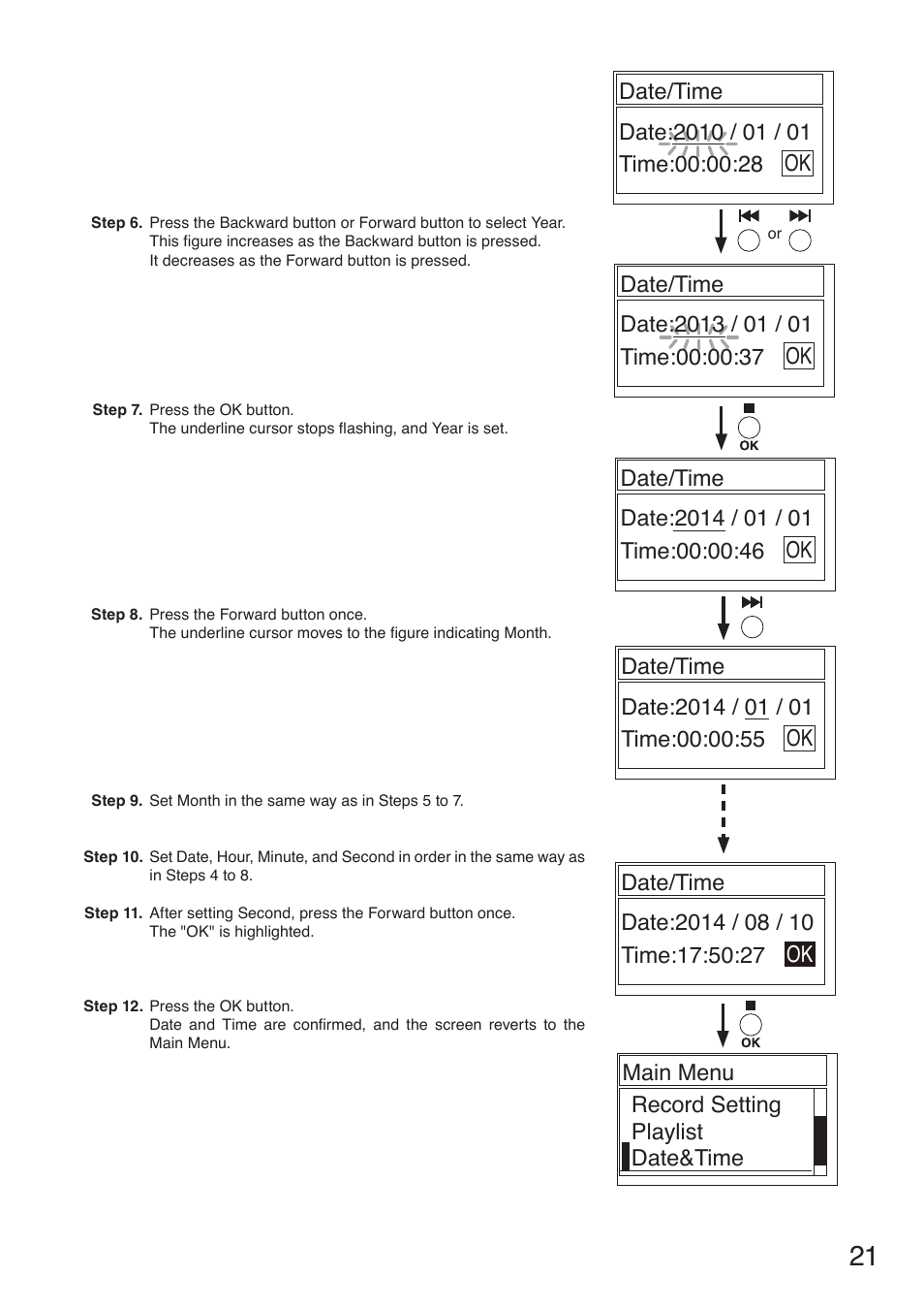 Toa TS-780 Series User Manual | Page 21 / 52
