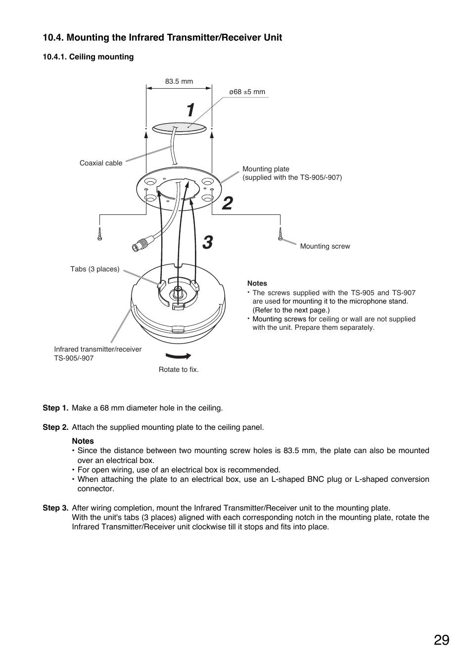 Toa TS-800 Series User Manual | Page 29 / 60