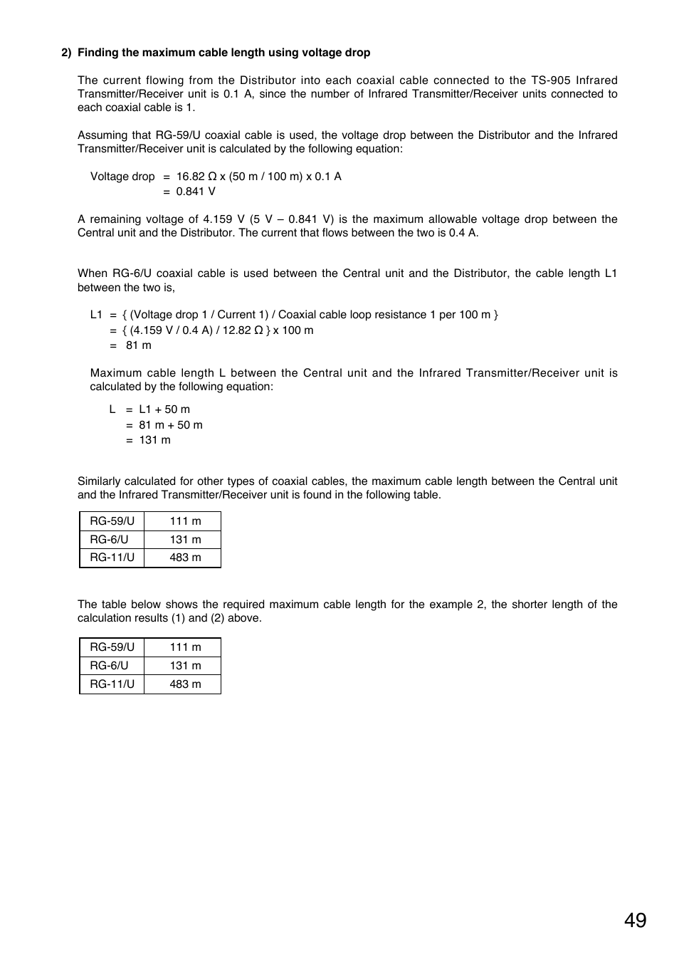 Toa TS-800 Series User Manual | Page 49 / 60