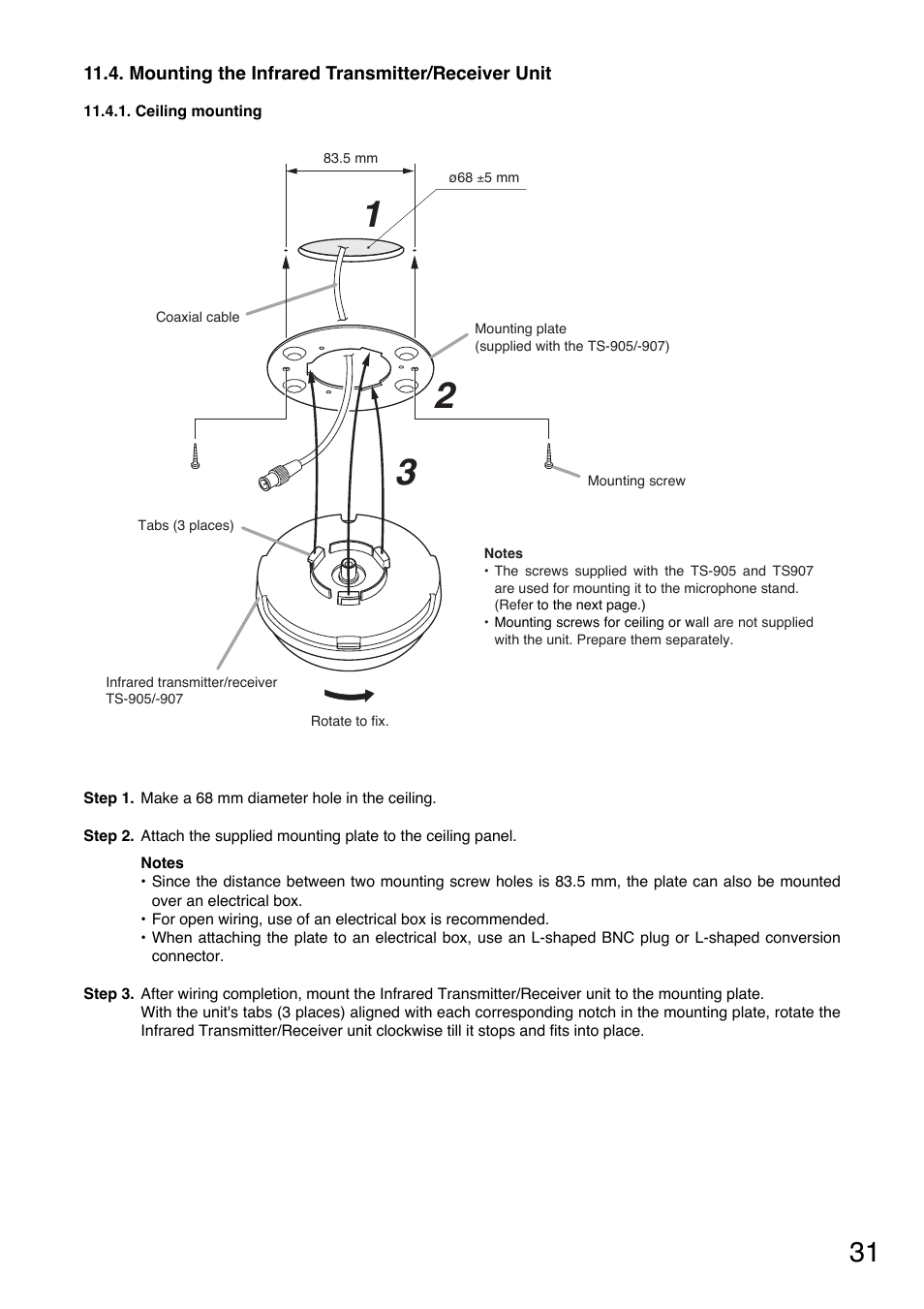 Toa TS-900 Series User Manual | Page 31 / 64
