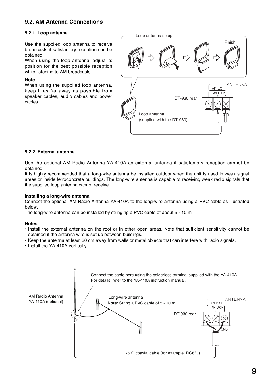 Toa DT-930 UL User Manual | Page 9 / 12