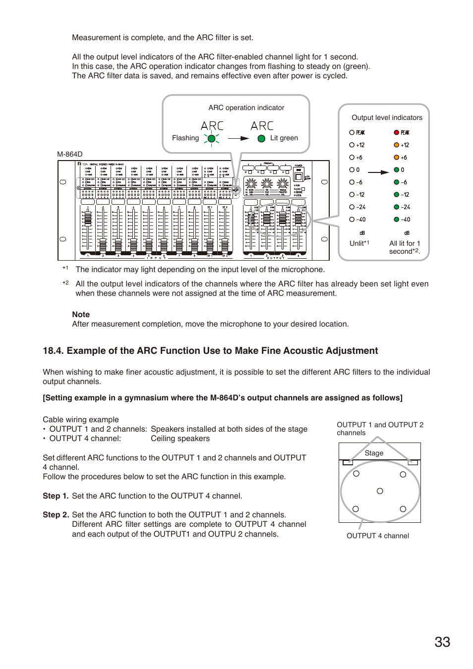 Toa M-864D User Manual | Page 33 / 60