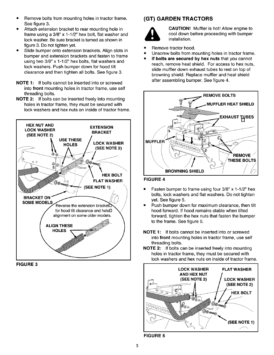 Gt) garden tractors | Craftsman 486.24599 User Manual | Page 3 / 4