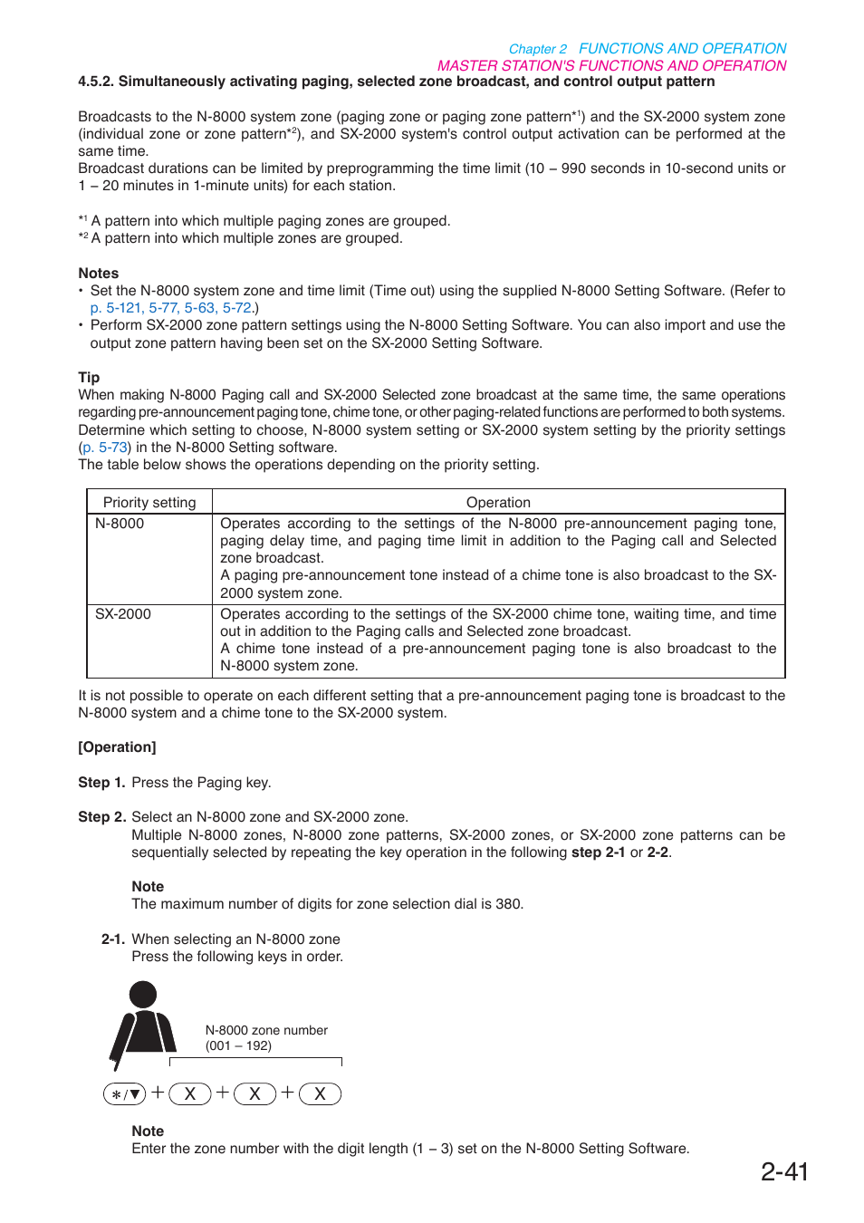 Toa N-8000 Series User Manual | Page 152 / 652