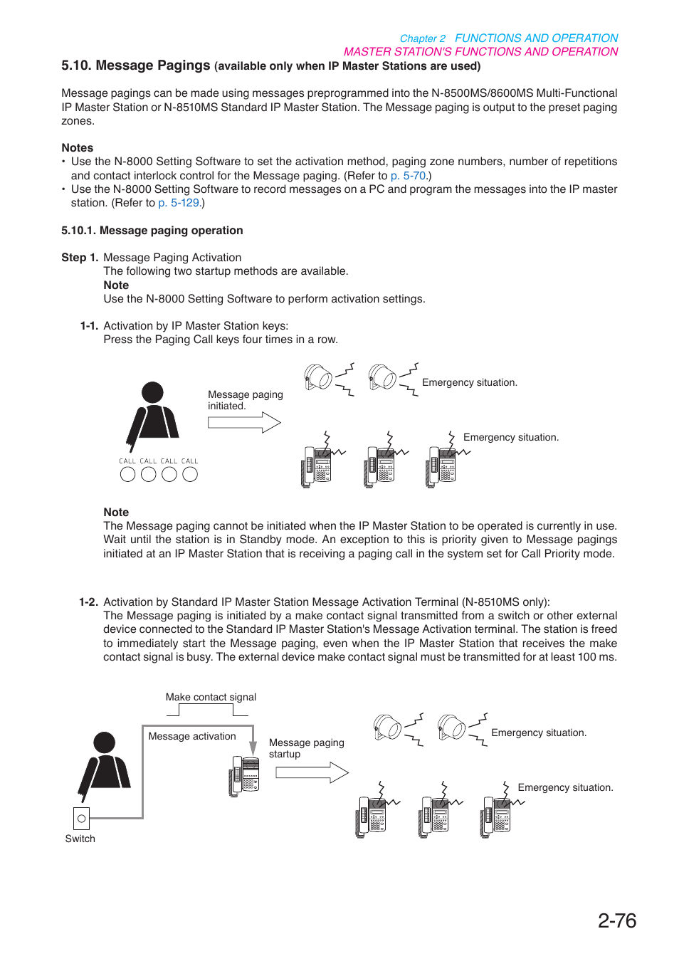 P. 2-76 | Toa N-8000 Series User Manual | Page 187 / 652