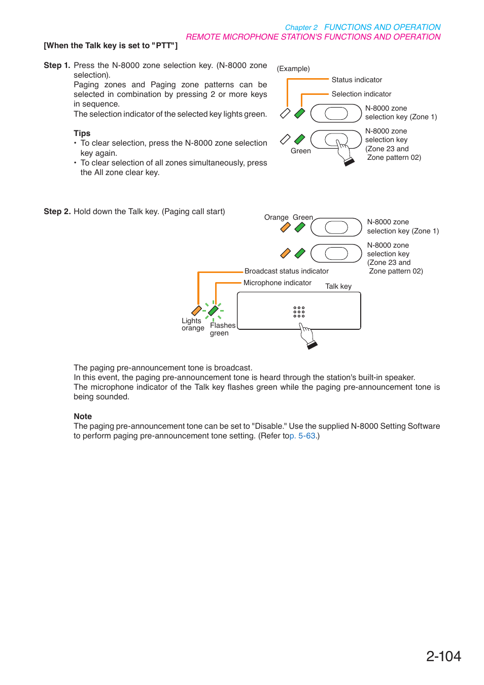 Toa N-8000 Series User Manual | Page 215 / 652