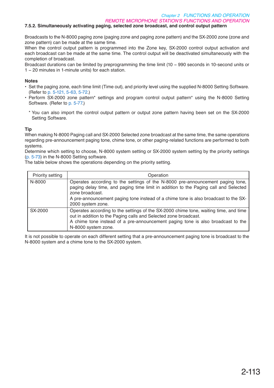 Toa N-8000 Series User Manual | Page 224 / 652