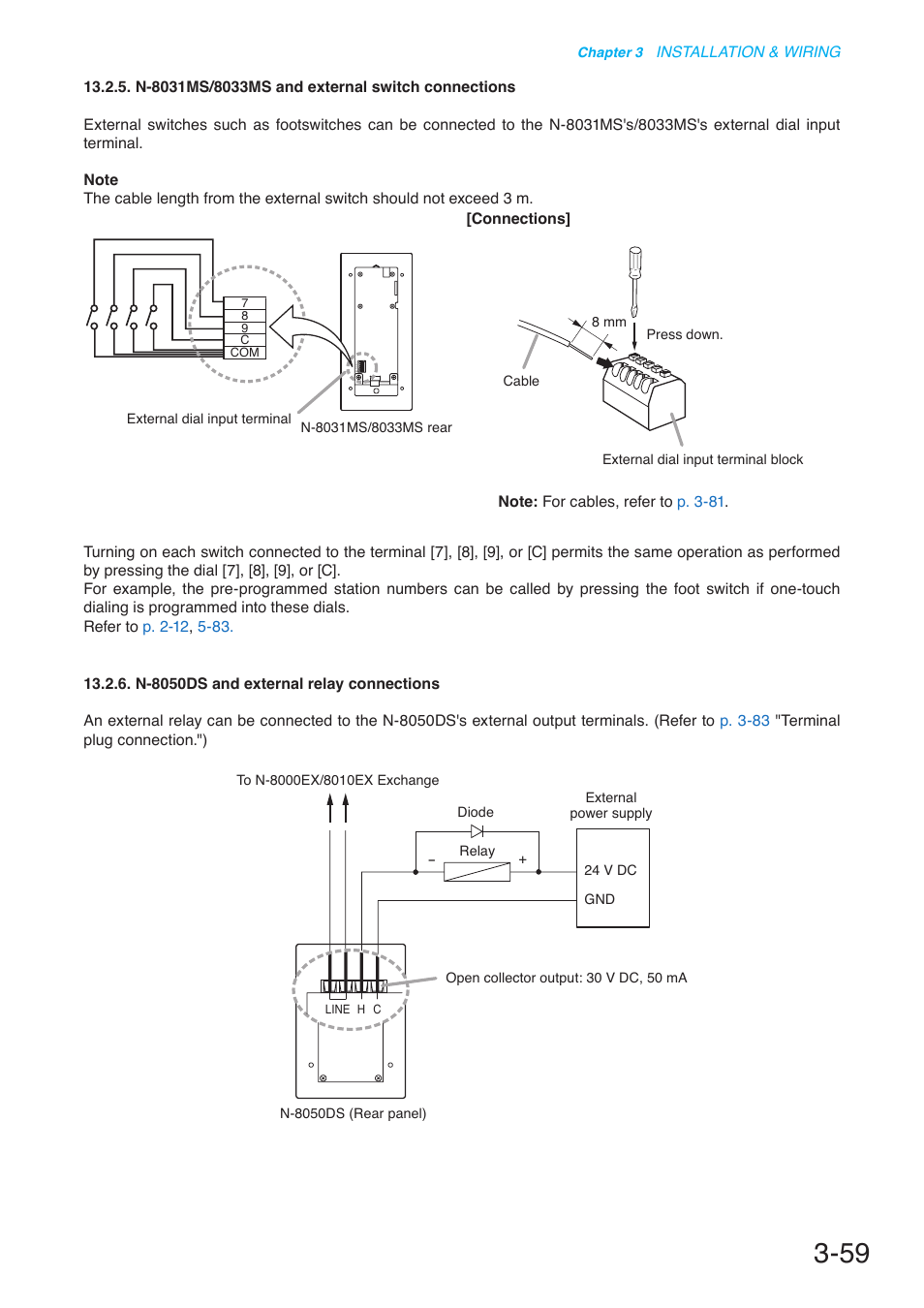 P. 3-59 | Toa N-8000 Series User Manual | Page 363 / 652