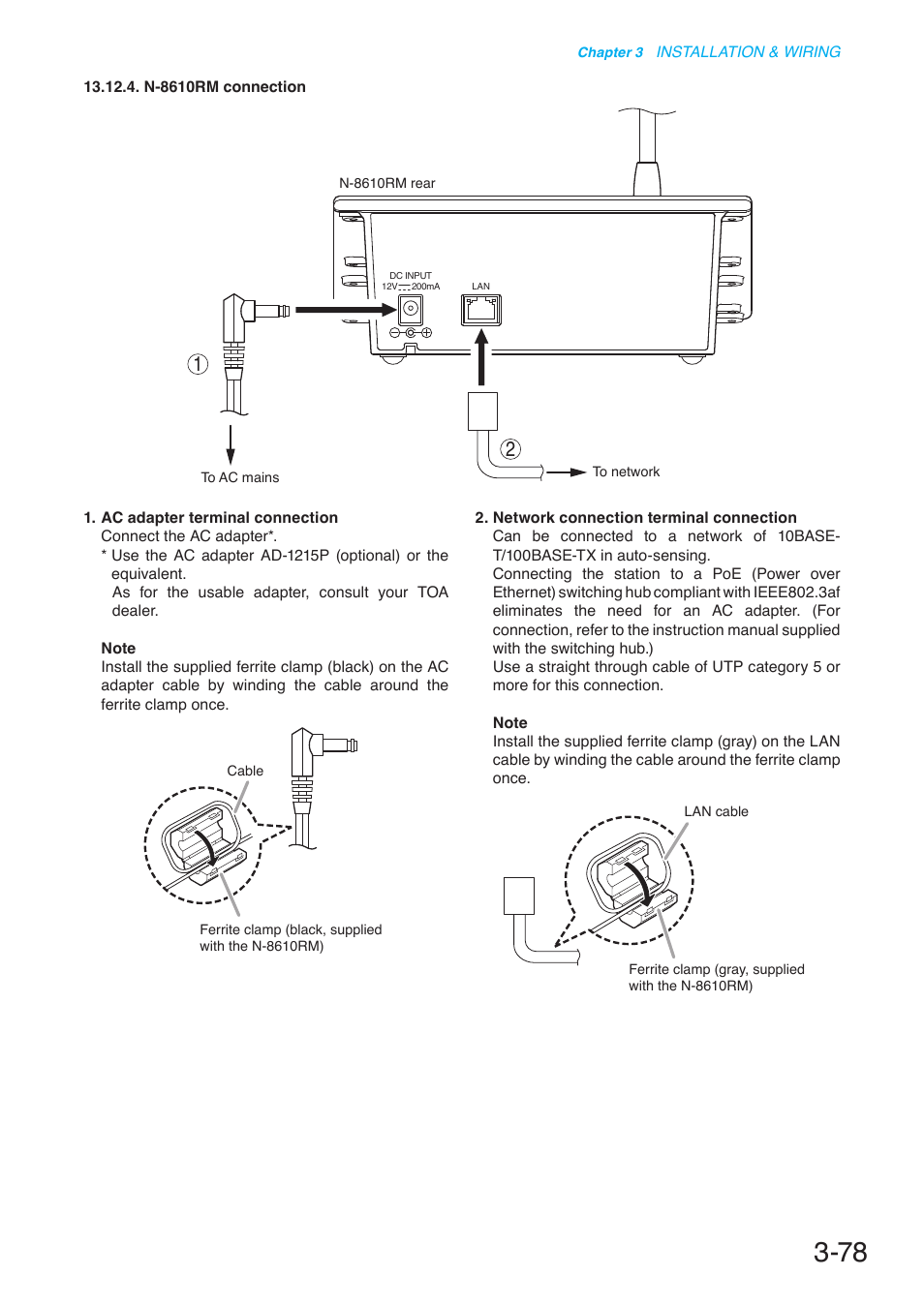 Toa N-8000 Series User Manual | Page 382 / 652