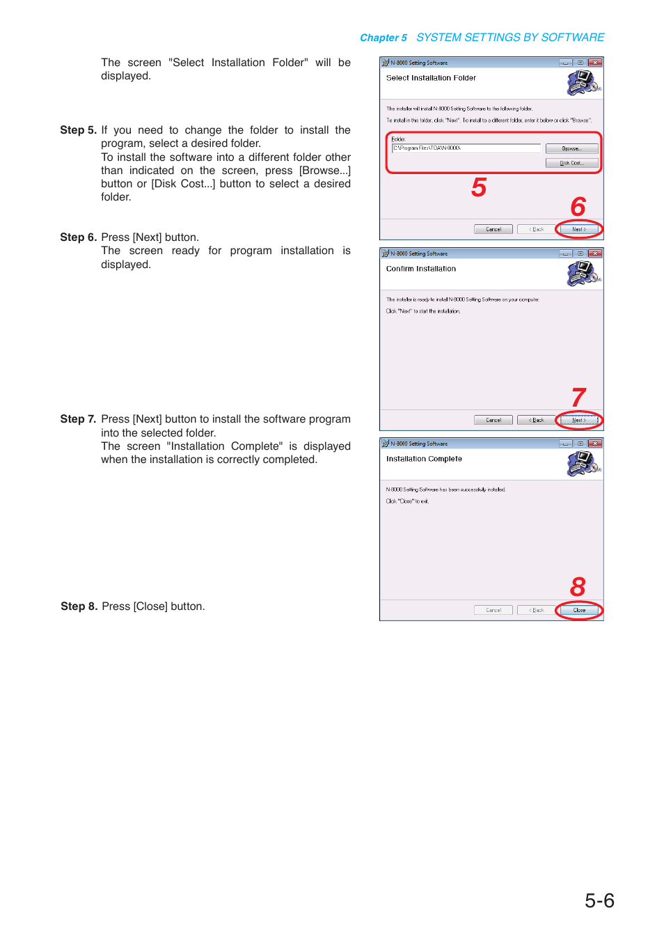 Toa N-8000 Series User Manual | Page 416 / 652