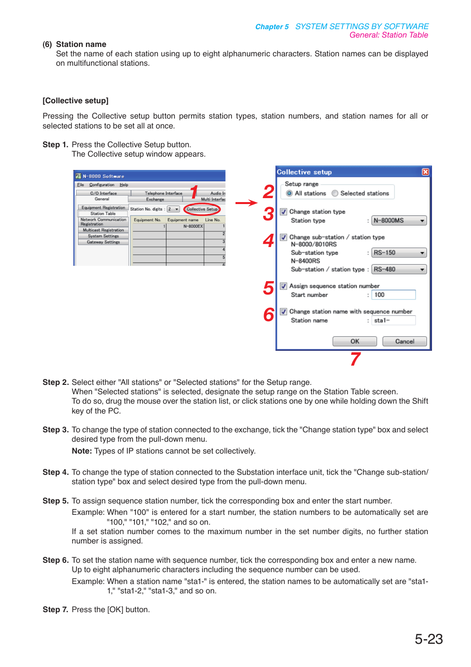 P. 5-23 | Toa N-8000 Series User Manual | Page 433 / 652