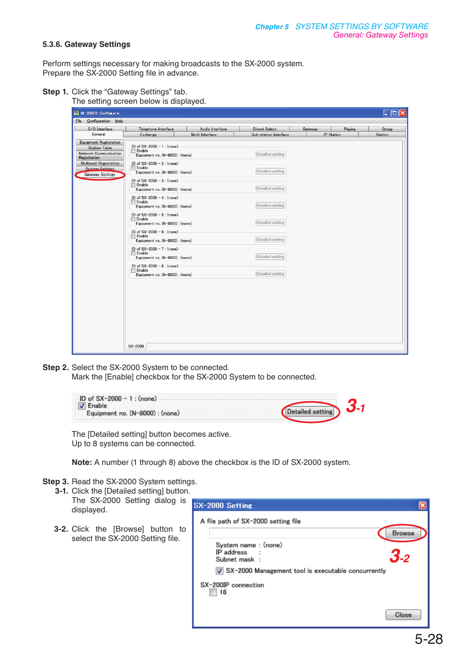 P. 5-28 | Toa N-8000 Series User Manual | Page 438 / 652