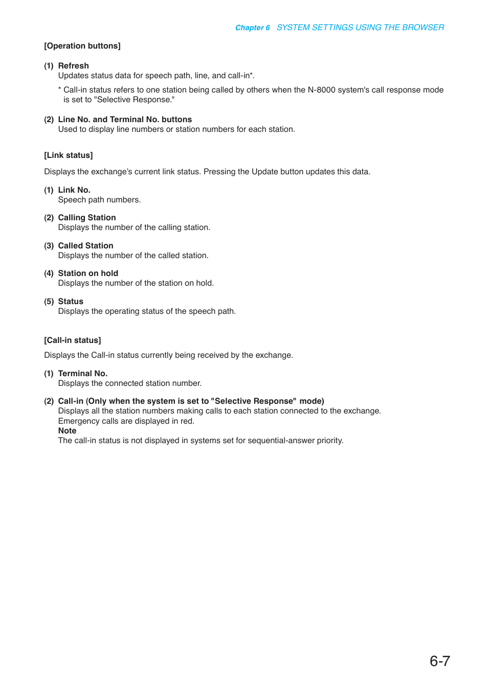 Toa N-8000 Series User Manual | Page 554 / 652