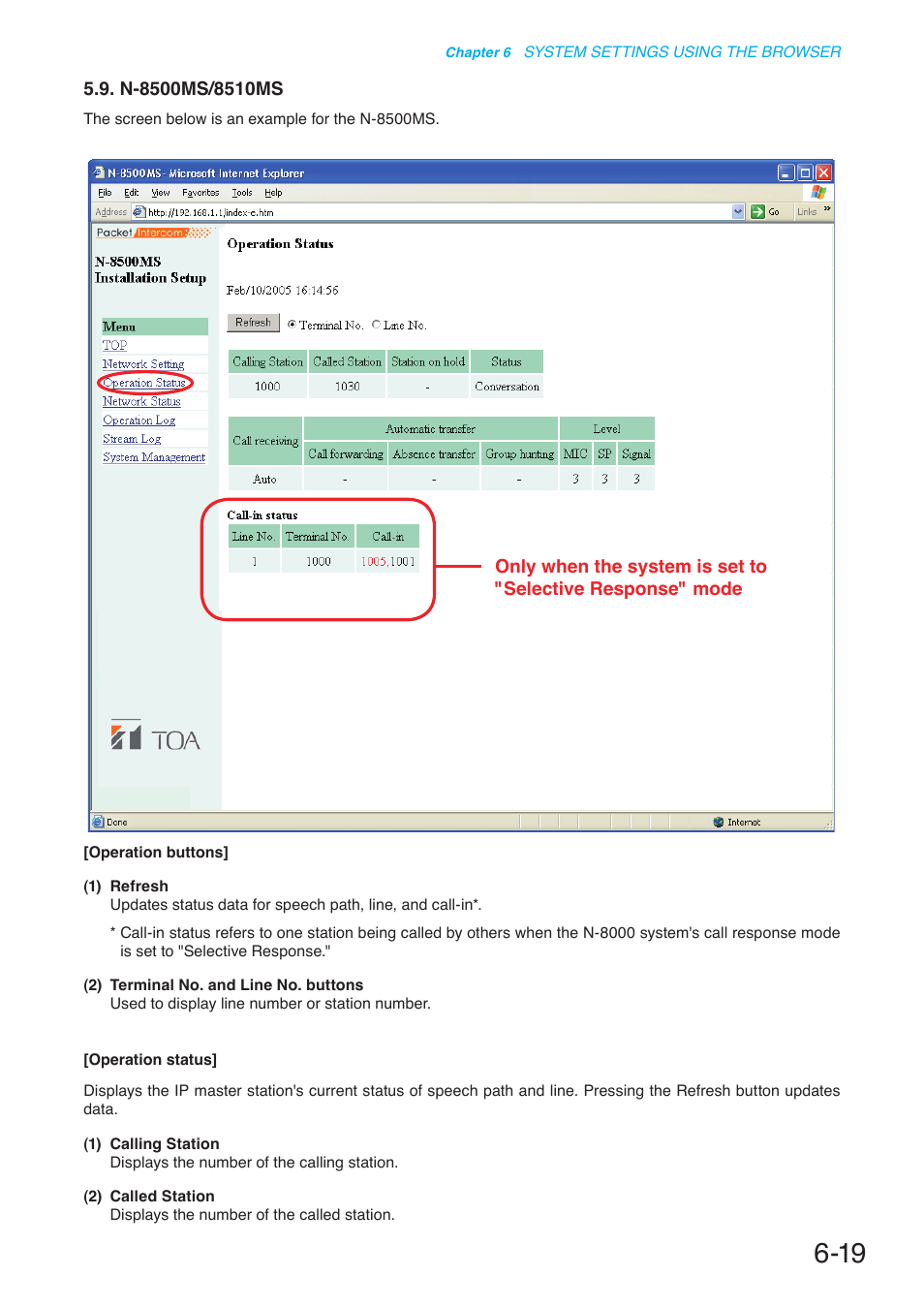 N-8500ms/8510ms | Toa N-8000 Series User Manual | Page 566 / 652