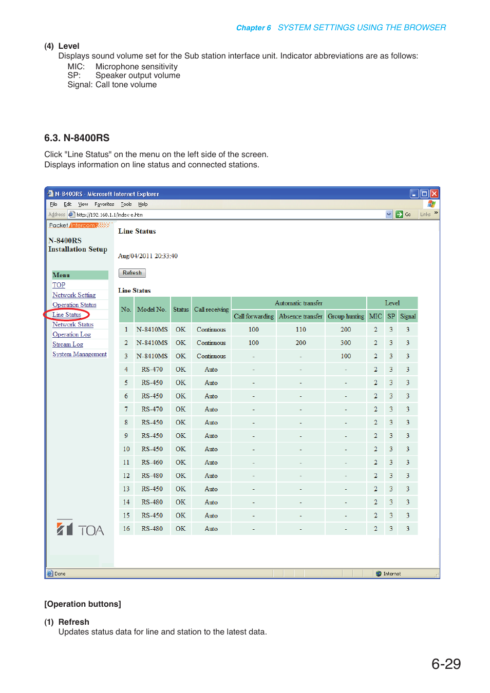 N-8400rs | Toa N-8000 Series User Manual | Page 576 / 652