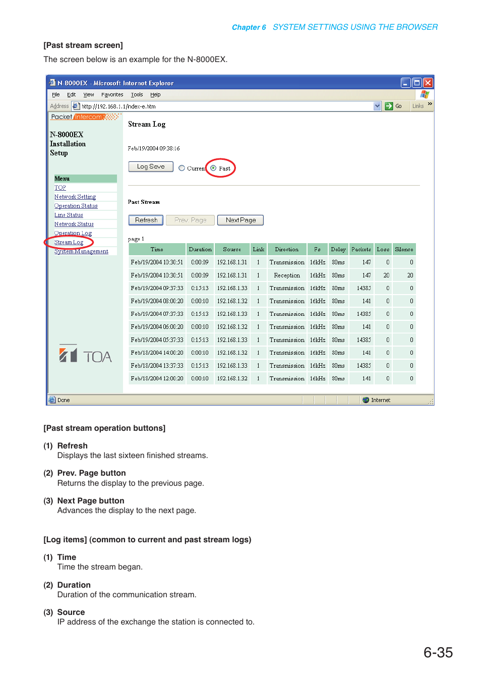 Toa N-8000 Series User Manual | Page 582 / 652