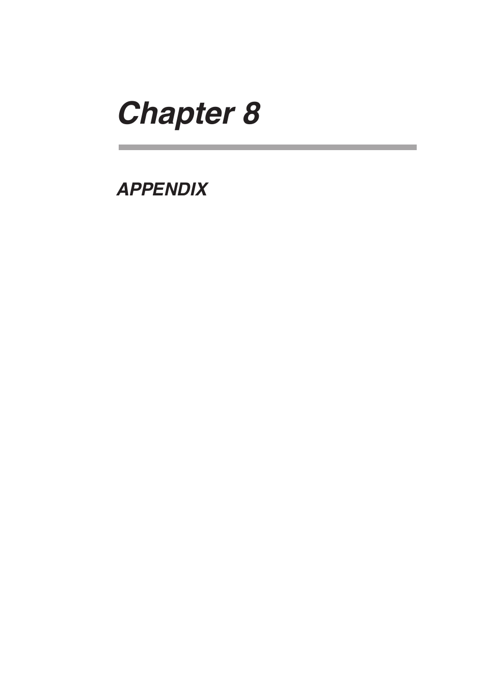 Chapter 8 : appendix, Chapter 8 | Toa N-8000 Series User Manual | Page 601 / 652