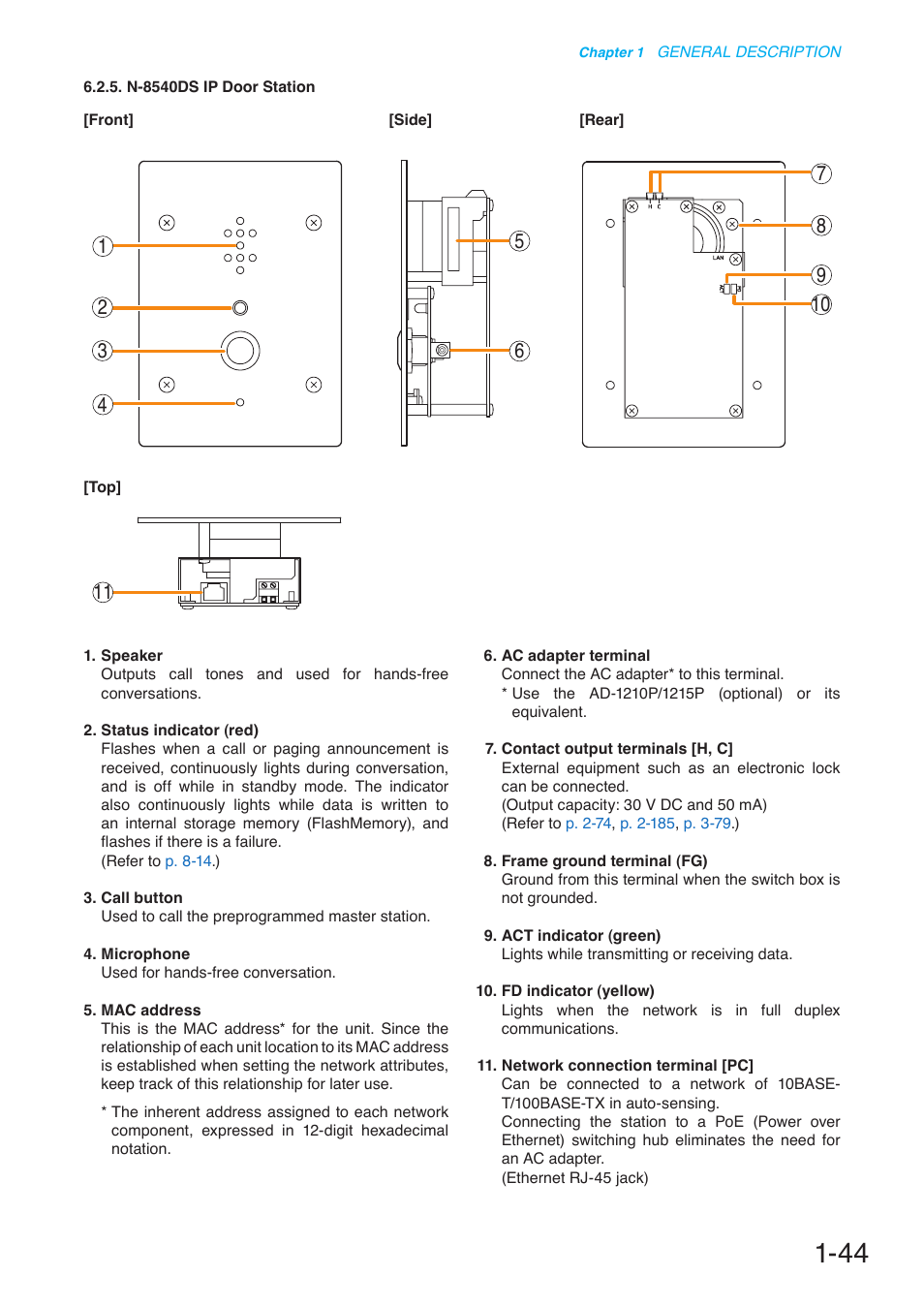 Toa N-8000 Series User Manual | Page 61 / 652