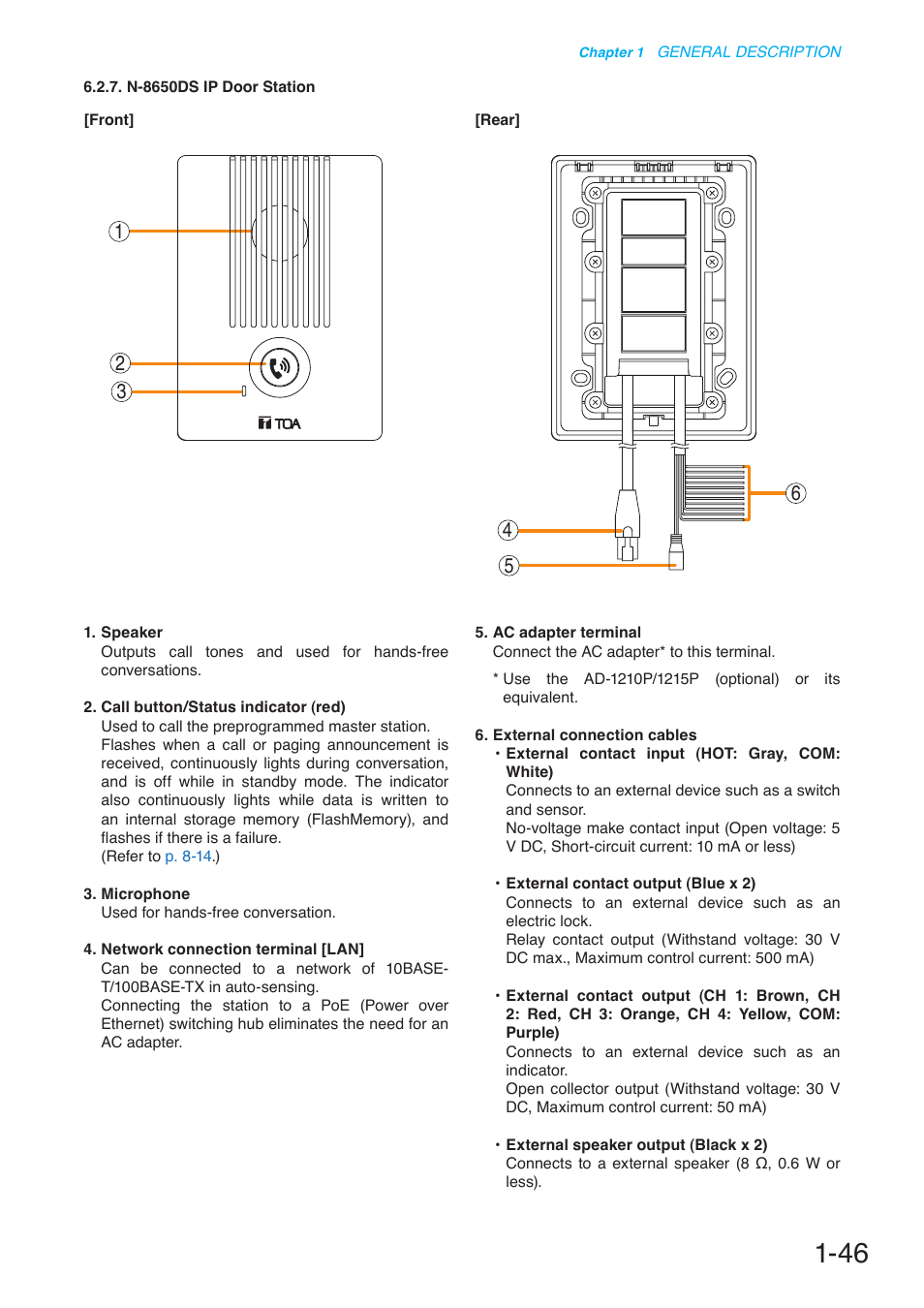 Toa N-8000 Series User Manual | Page 63 / 652