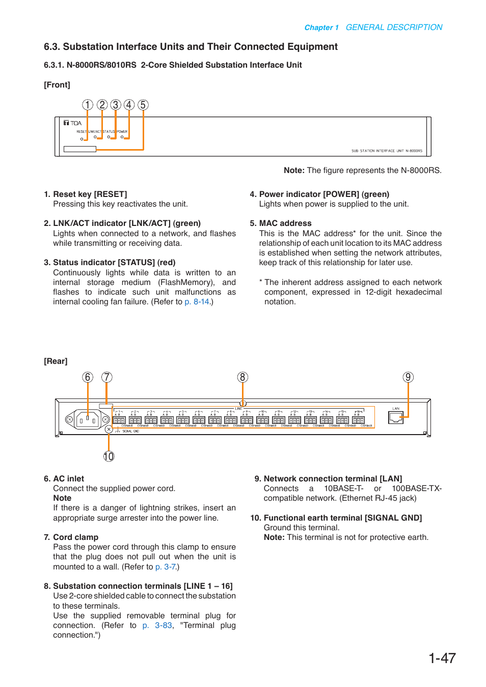 Toa N-8000 Series User Manual | Page 64 / 652