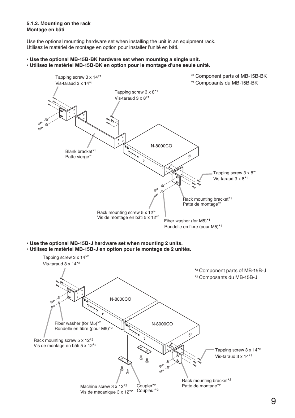 Toa N-8000CO User Manual | Page 9 / 16