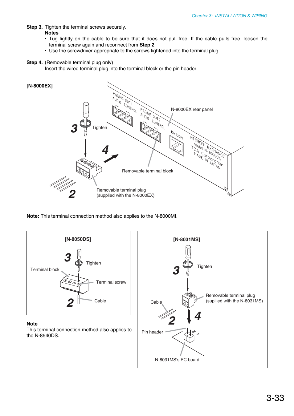 Toa N-8000 Series Ver.1.41 User Manual | Page 129 / 269