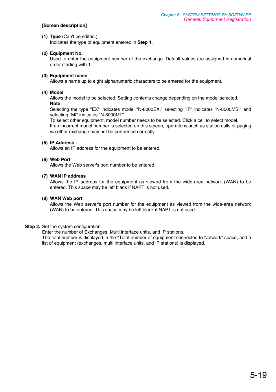 Toa N-8000 Series Ver.1.41 User Manual | Page 163 / 269