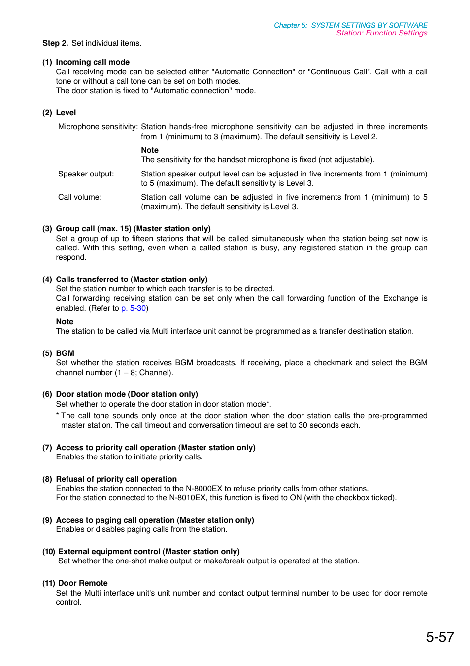 Toa N-8000 Series Ver.1.41 User Manual | Page 201 / 269