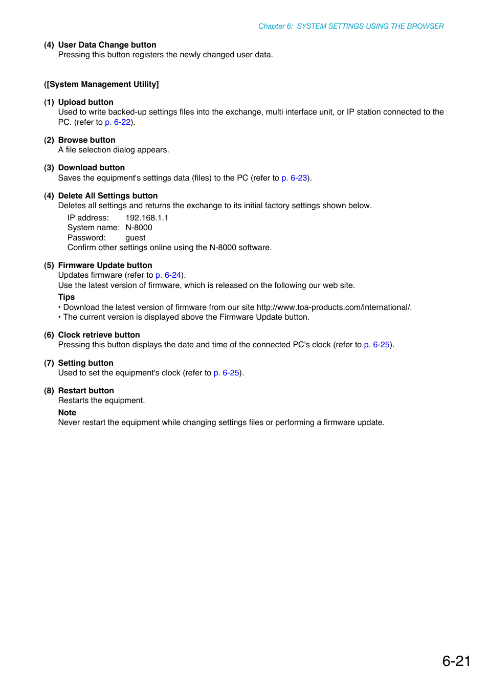 Toa N-8000 Series Ver.1.41 User Manual | Page 235 / 269