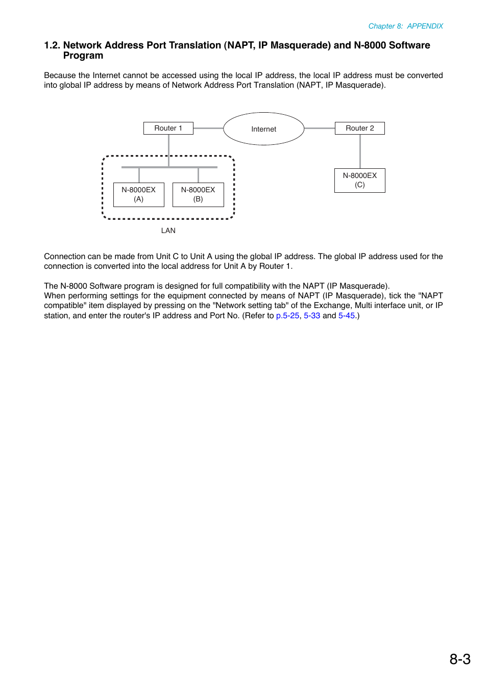 N-8000 software program | Toa N-8000 Series Ver.1.41 User Manual | Page 250 / 269