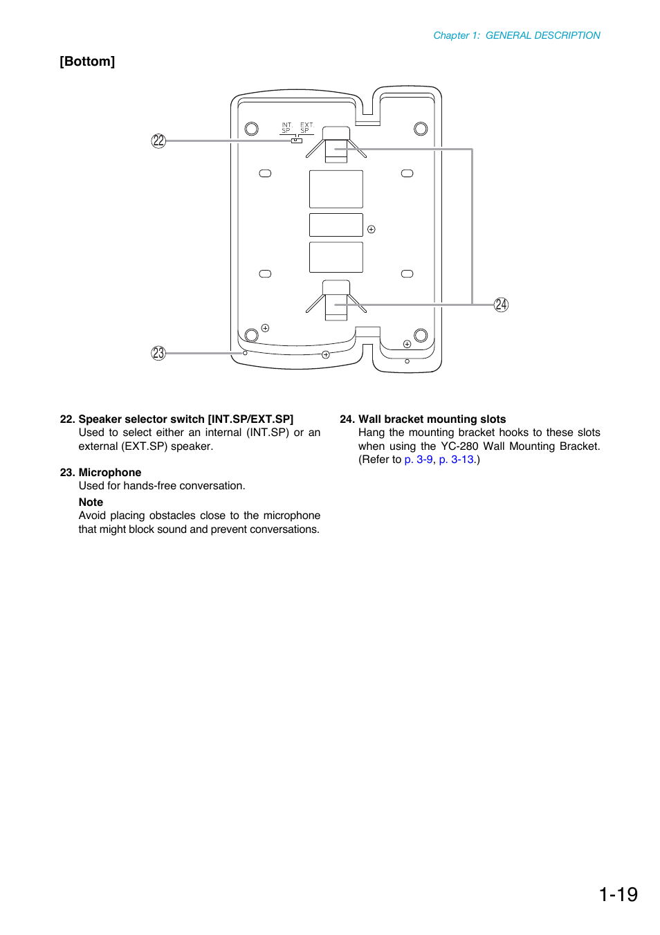 Bottom | Toa N-8000 Series Ver.1.41 User Manual | Page 32 / 269