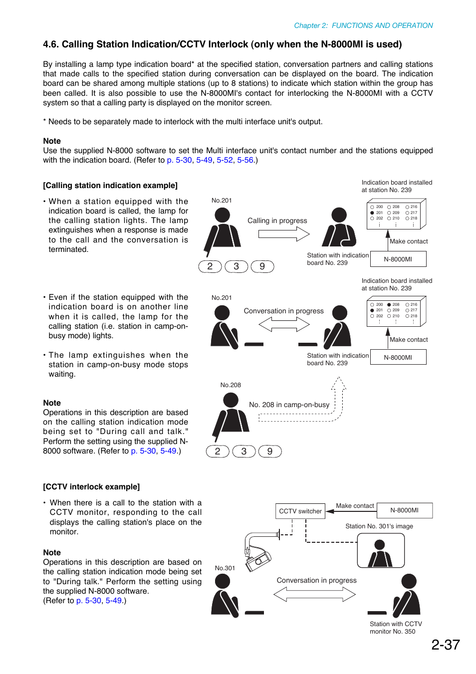 P. 2-37 | Toa N-8000 Series Ver.1.41 User Manual | Page 89 / 269