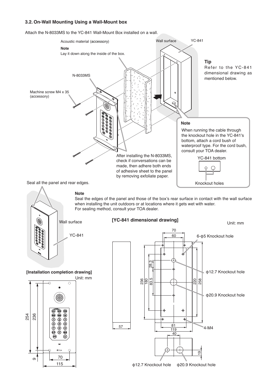 Toa N-8033MS User Manual | Page 2 / 4