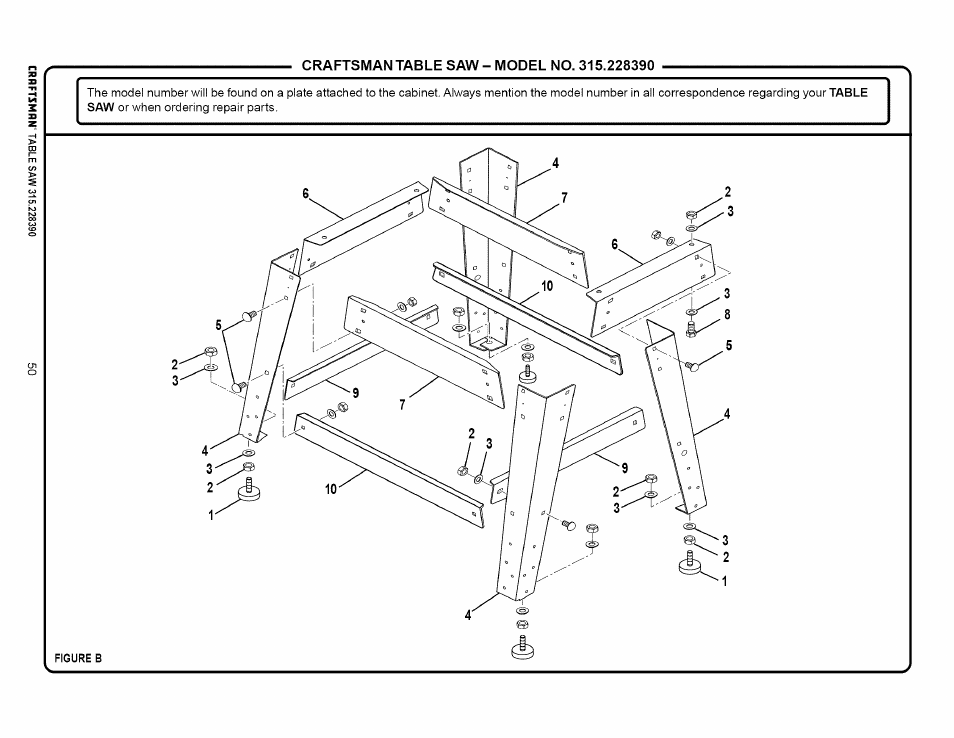 Craftsman 315.228390 User Manual | Page 50 / 66