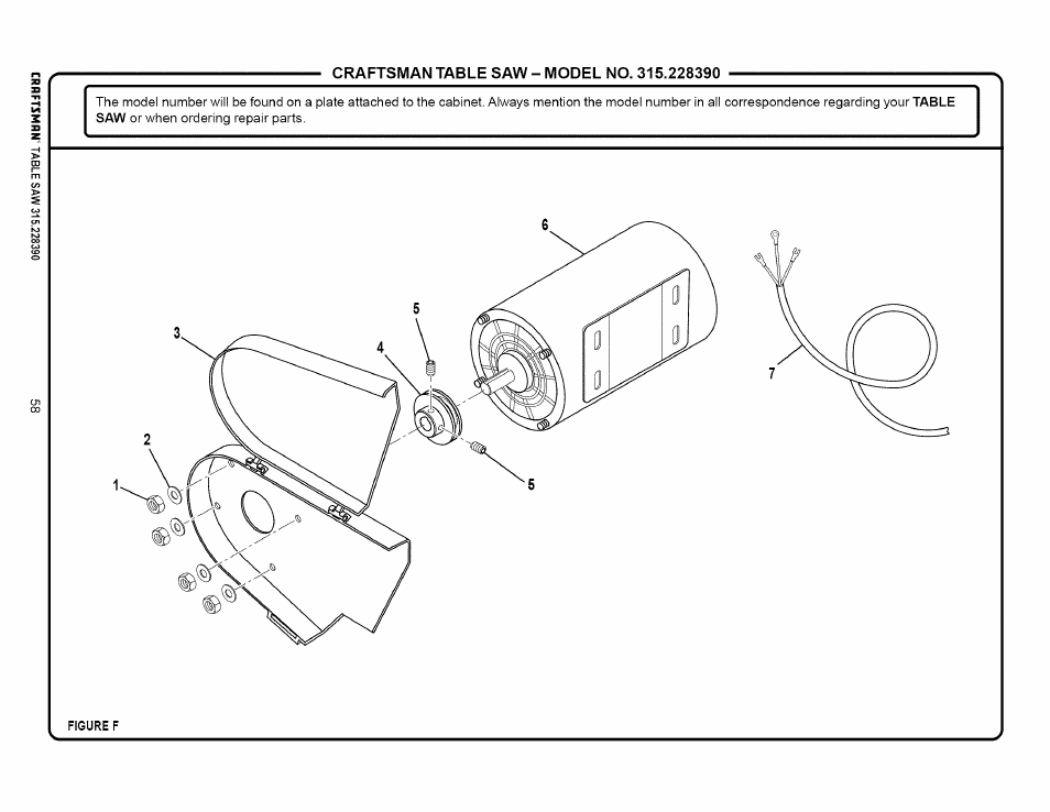 Craftsman 315.228390 User Manual | Page 58 / 66