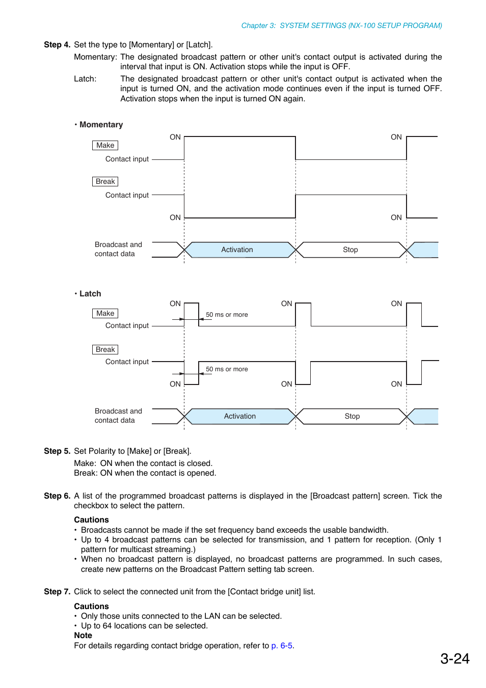 Toa NX-100S Installation User Manual | Page 50 / 117