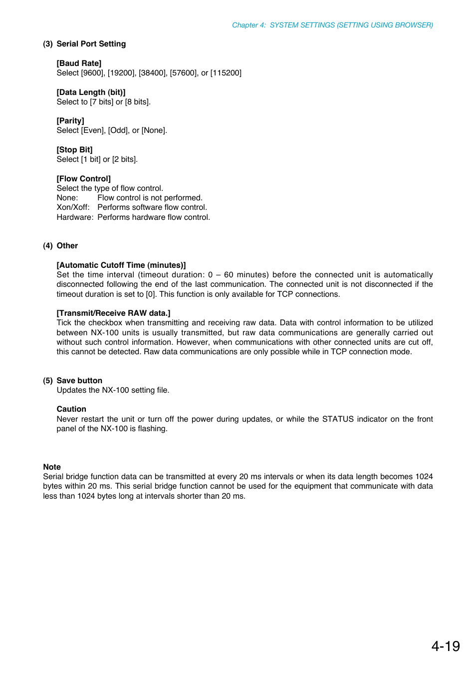 Toa NX-100S Installation User Manual | Page 76 / 117