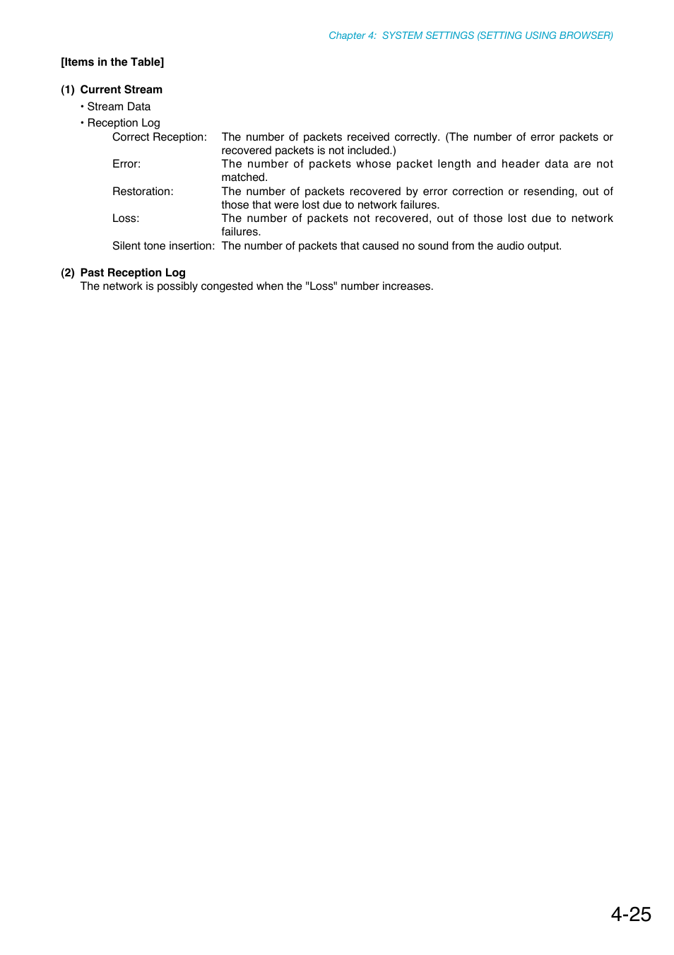 Toa NX-100S Installation User Manual | Page 82 / 117