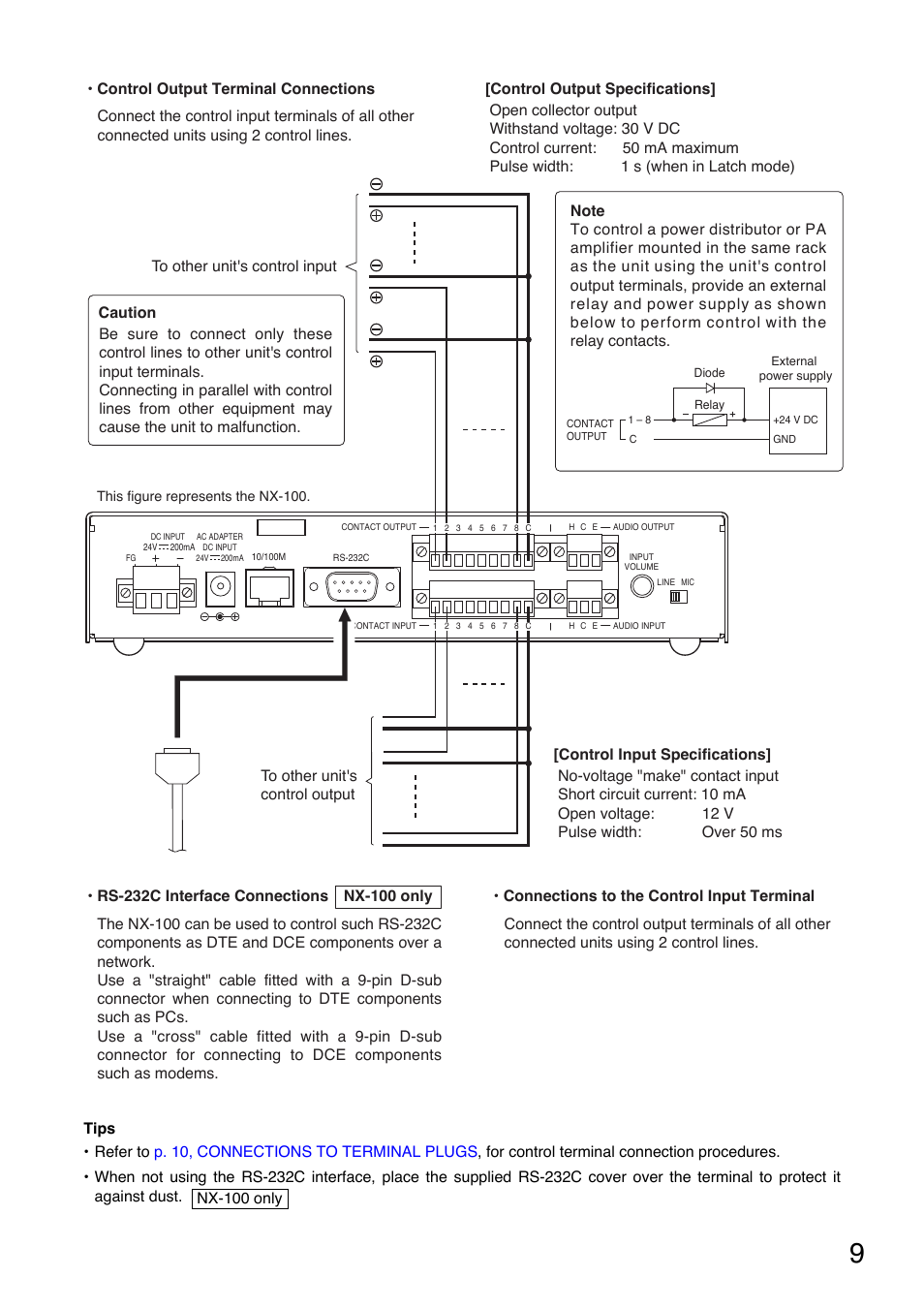 Toa NX-100S Read Me First User Manual | Page 9 / 12