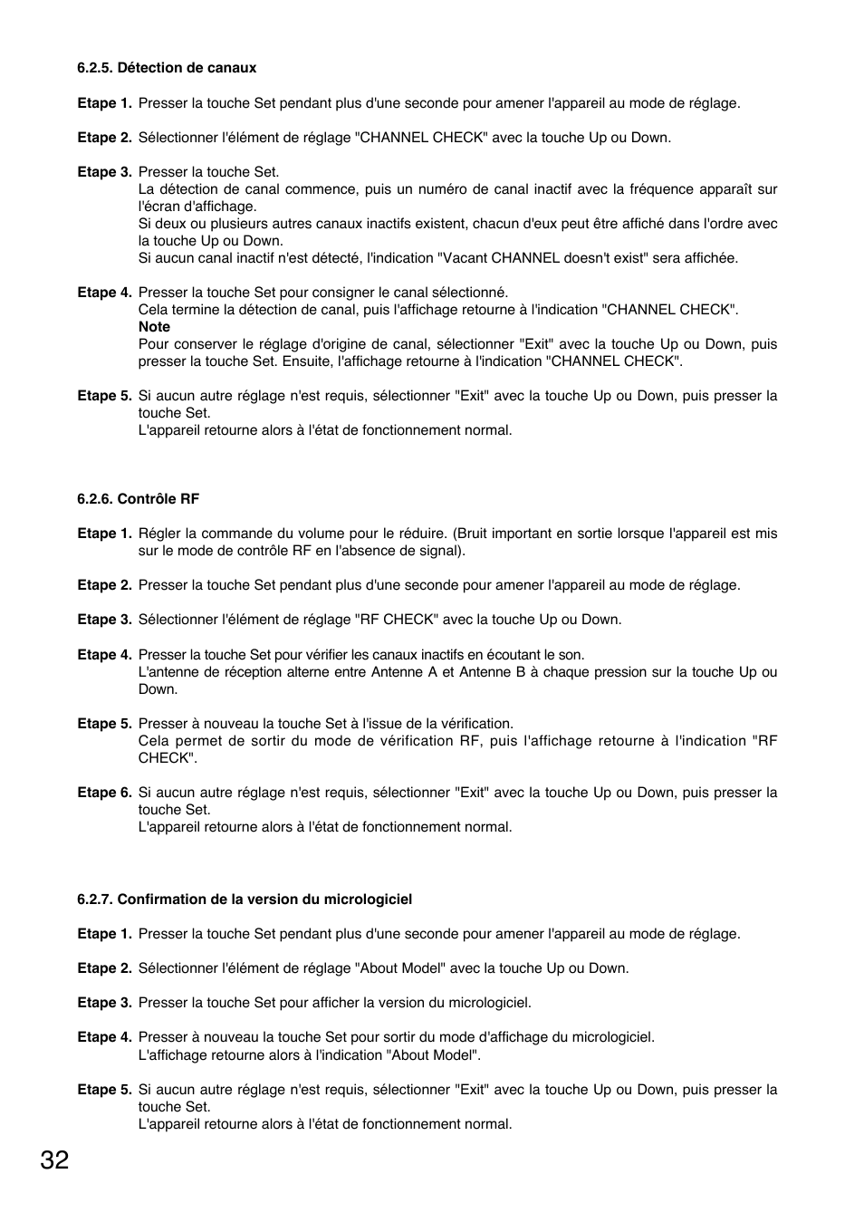 Toa WT-5805 User Manual | Page 32 / 64