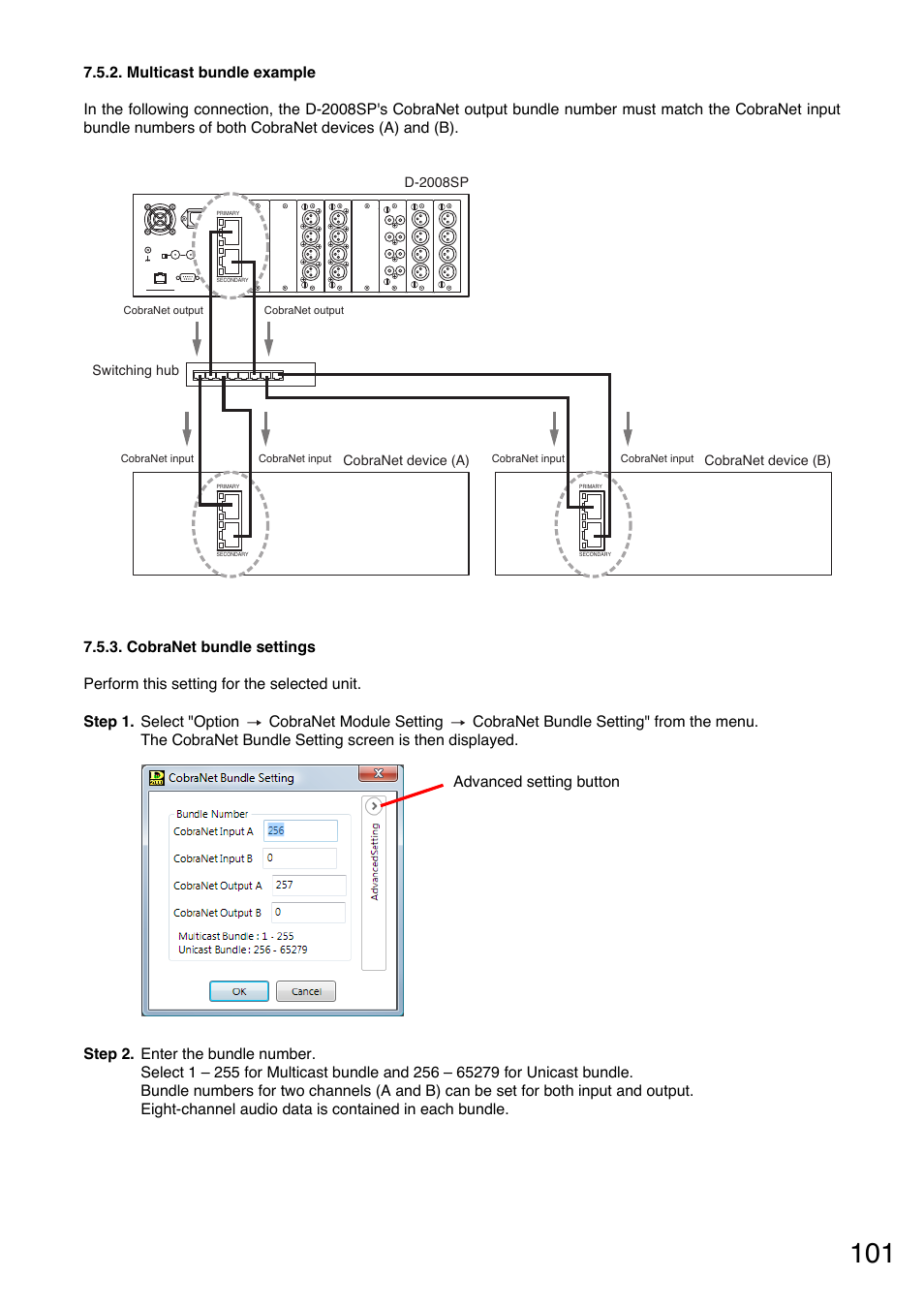Toa D-2000 Series User Manual | Page 101 / 170