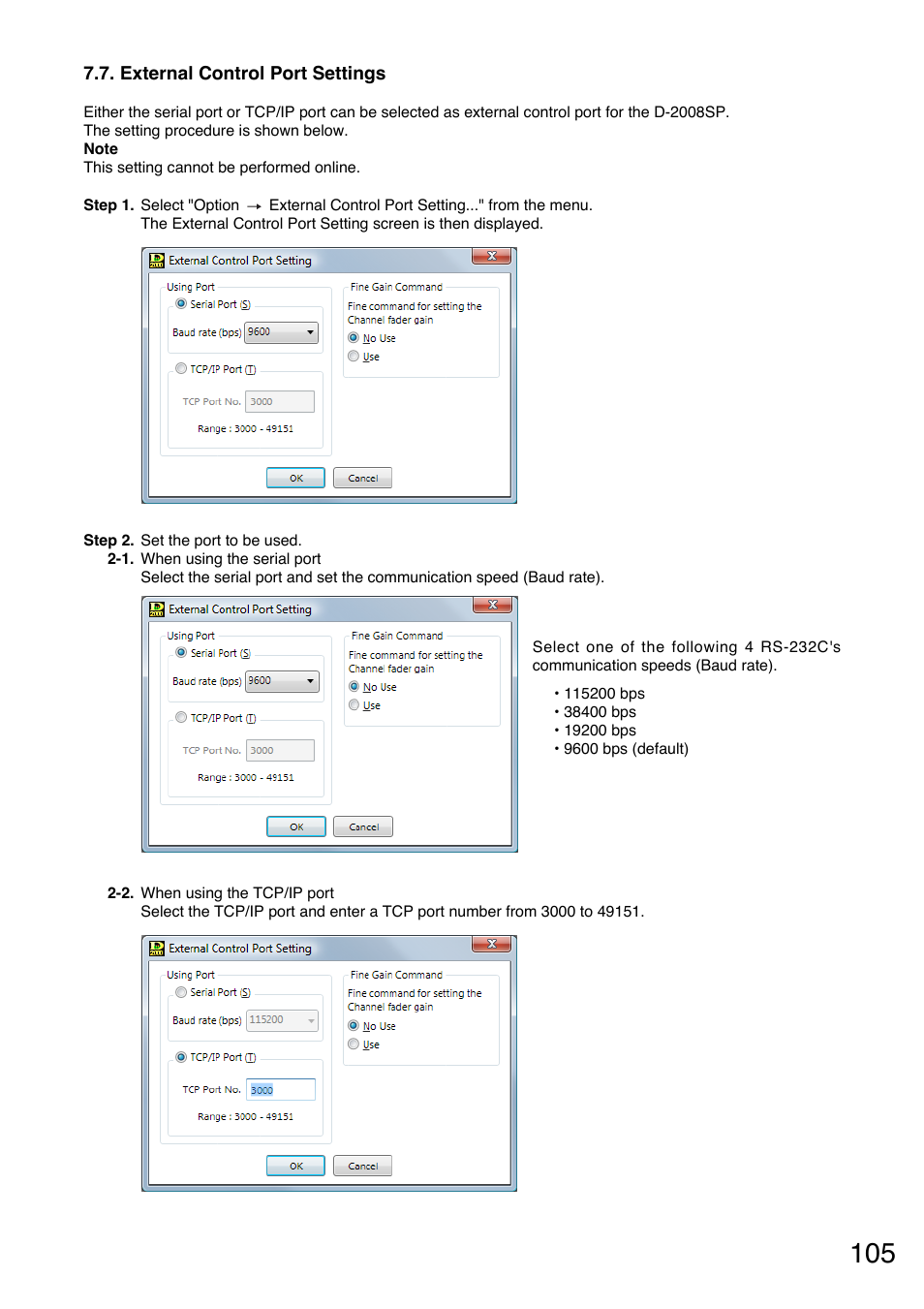 Toa D-2000 Series User Manual | Page 105 / 170