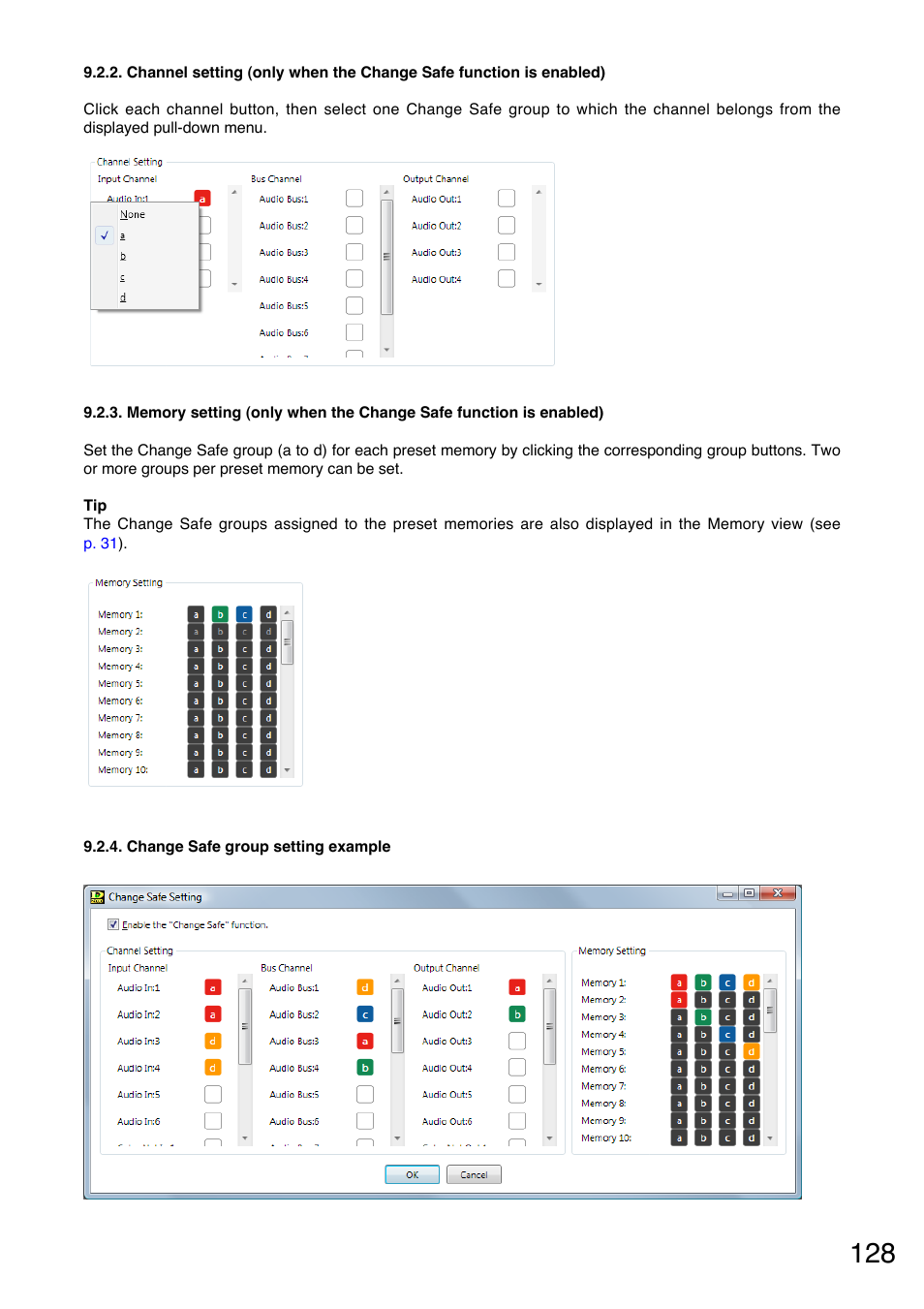 Toa D-2000 Series User Manual | Page 128 / 170