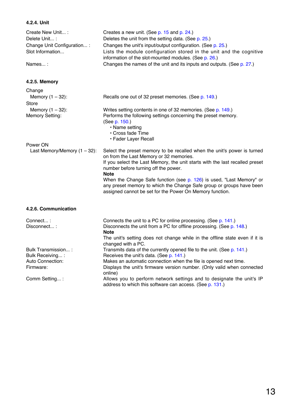 Toa D-2000 Series User Manual | Page 13 / 170